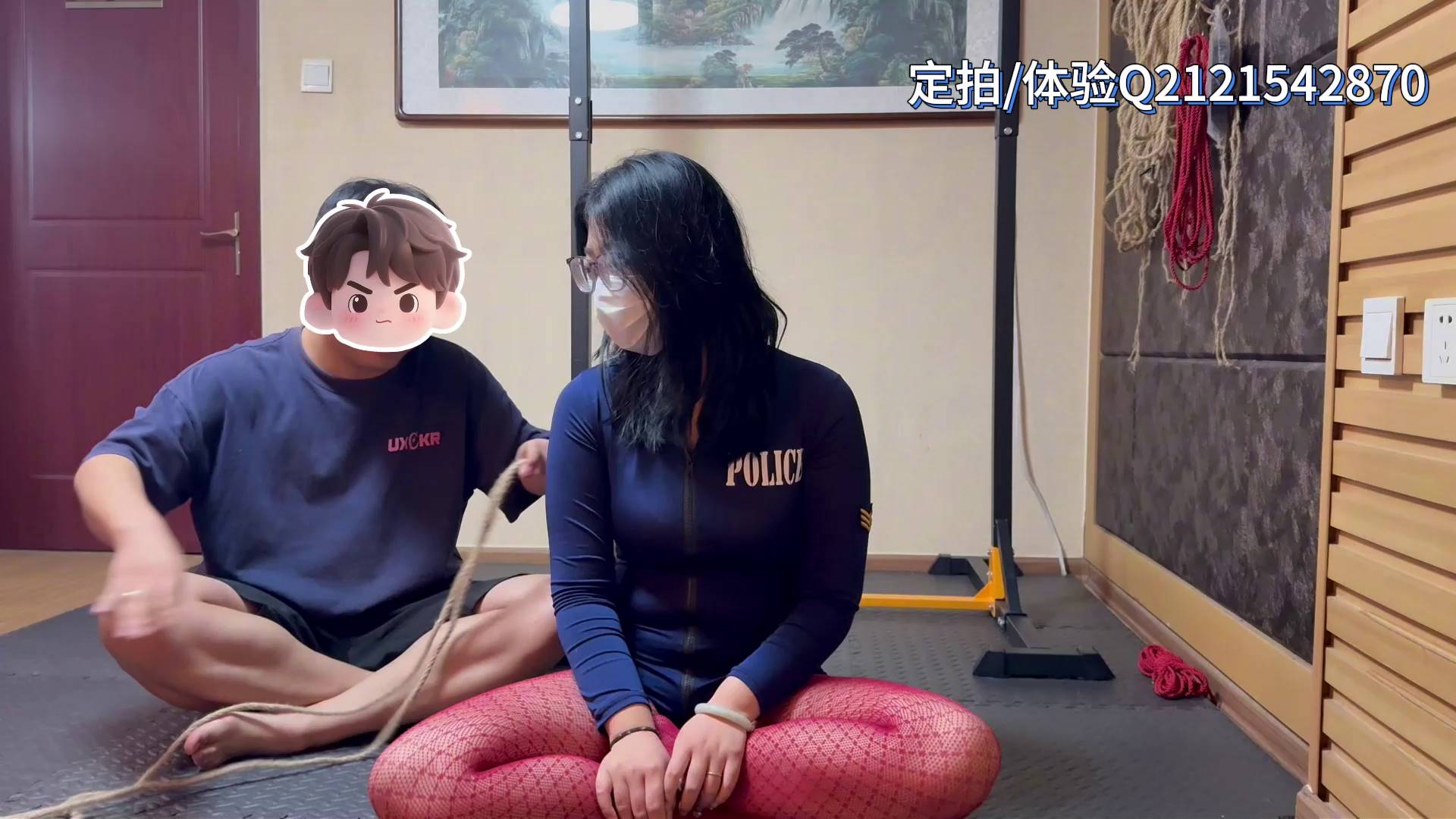 悦感日记 情趣店老板娘被绑哭了，挣扎无果，绝望了